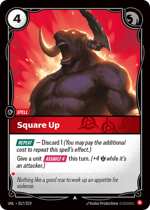 Square Up - 017/219
