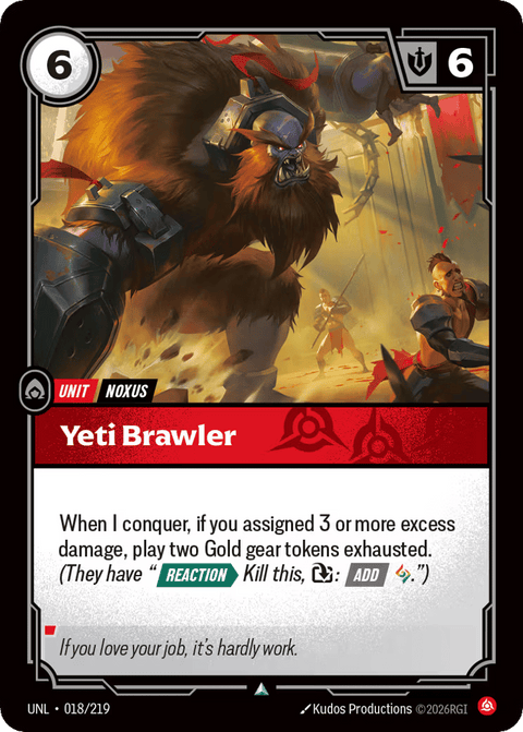 Yeti Brawler - 018/219