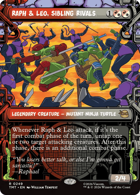 Raph & Leo, Sibling Rivals - 249