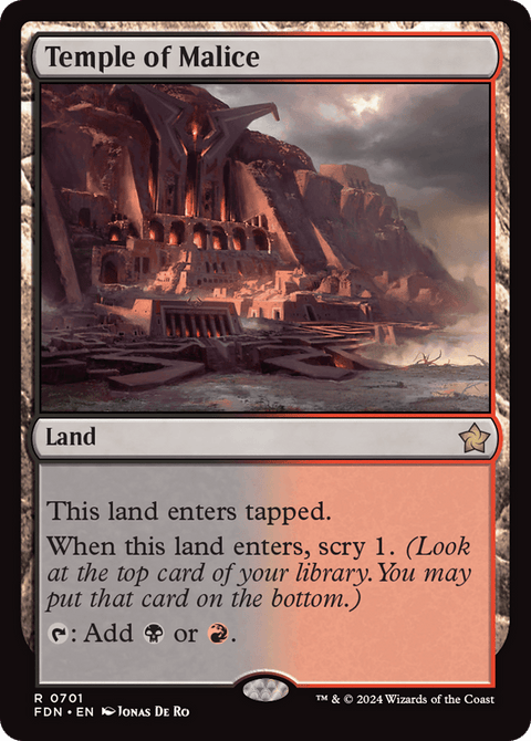 Temple of Malice - 701