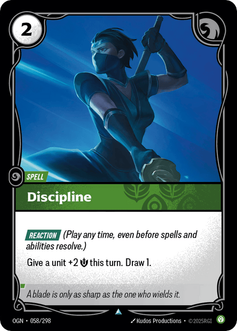 Discipline - 058/298