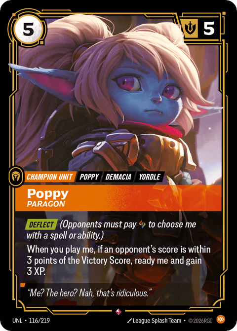Poppy, Paragon - 116/219
