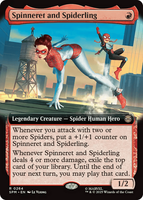 Spinneret and Spiderling - 264