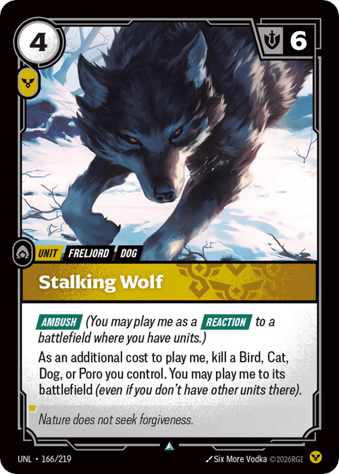 Stalking Wolf - 166/219