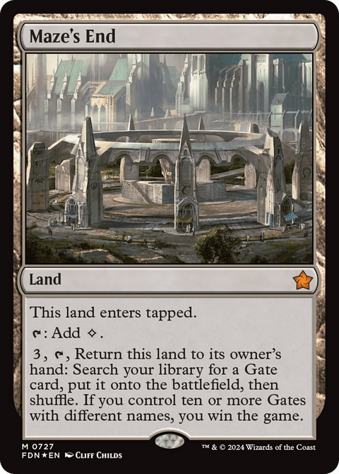 Maze's End - 727