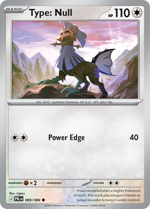 Type: Null - 069/084