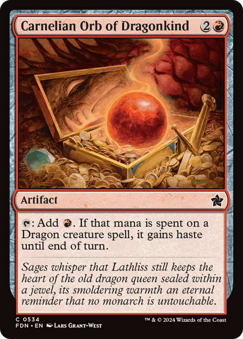 Carnelian Orb of Dragonkind - 534
