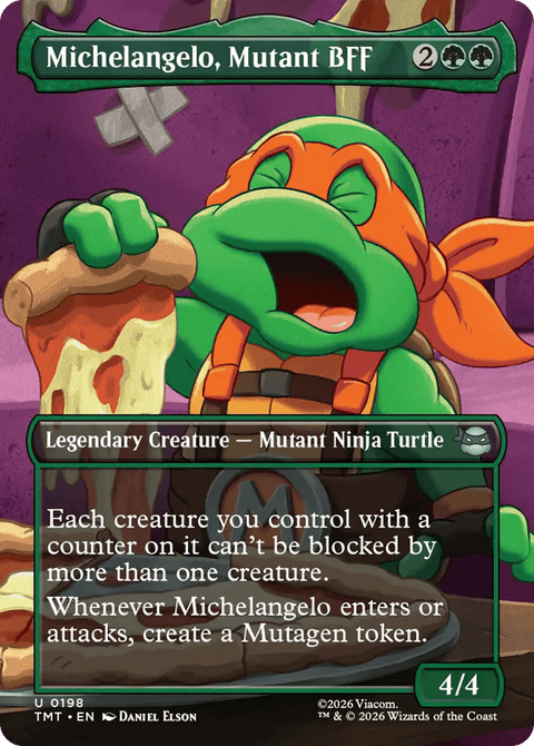 Michelangelo, Mutant BFF - 198