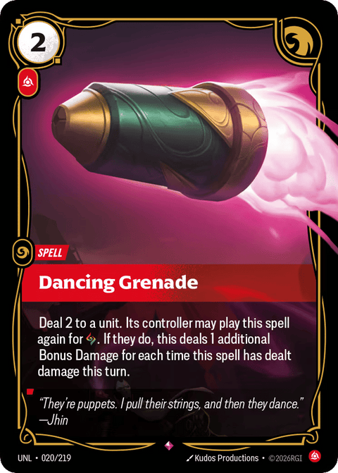 Dancing Grenade - 020/219