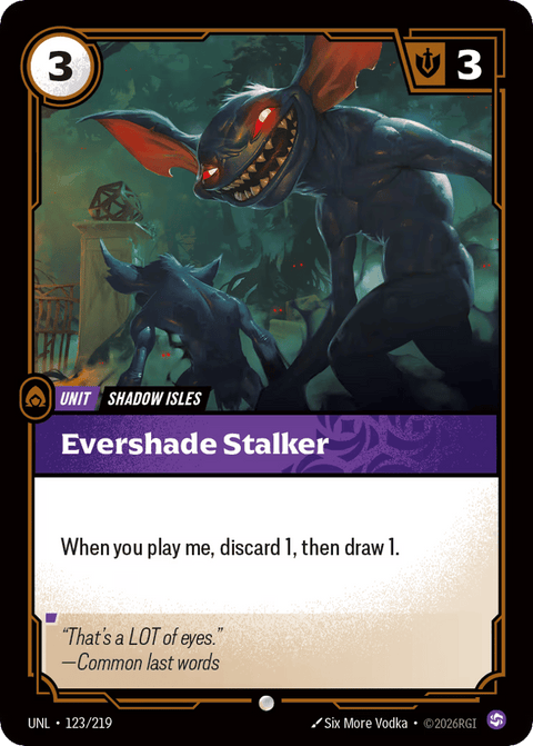 Evershade Stalker - 123/219