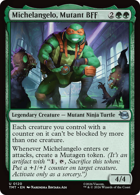 Michelangelo, Mutant BFF - 120
