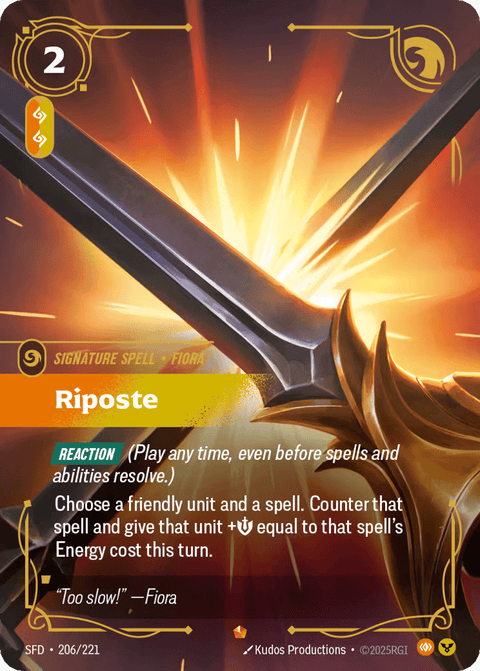 Riposte - 206/221