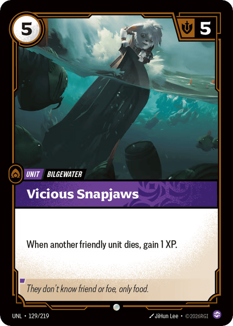 Vicious Snapjaws - 129/219