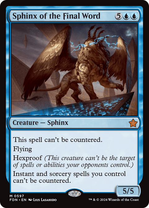 Sphinx of the Final Word - 597