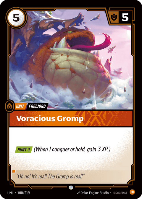 Voracious Gromp - 100/219