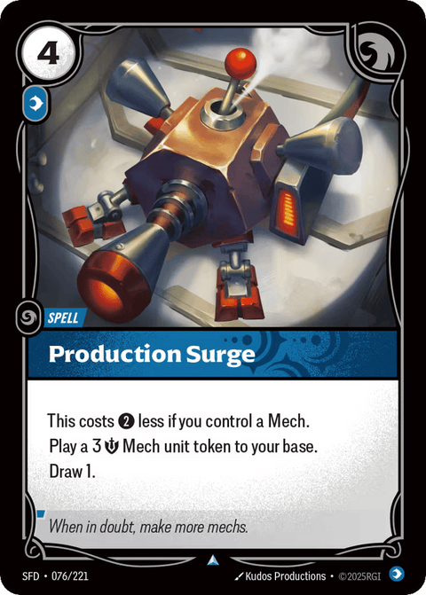 Production Surge - 076/221