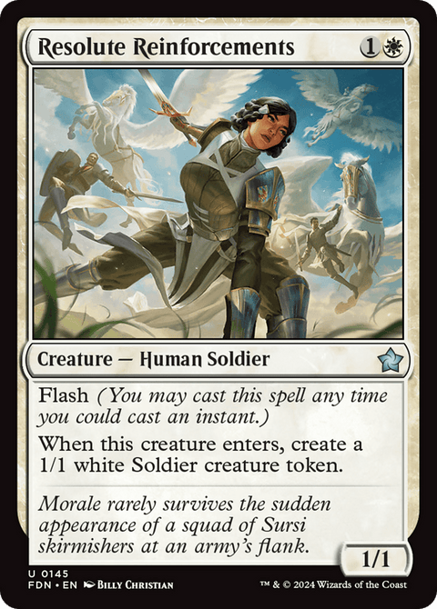Resolute Reinforcements - 145