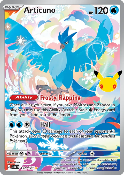 Articuno - 132/128