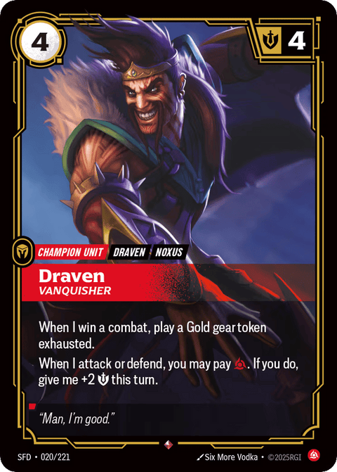 Draven, Vanquisher - 020/221