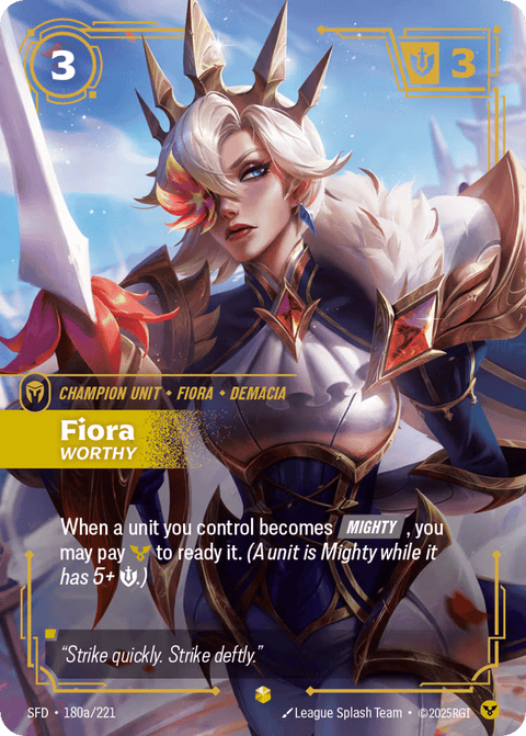 Fiora, Worthy - 180a/221