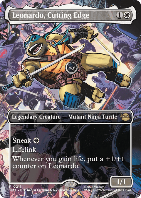 Leonardo, Cutting Edge - 211