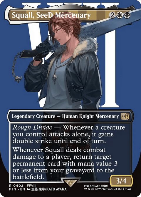 Squall, SeeD Mercenary - 402