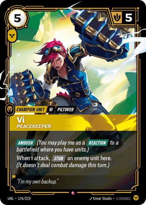 Vi, Peacekeeper - 176/219