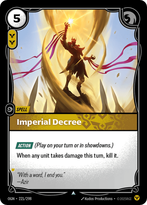 Imperial Decree - 221/298
