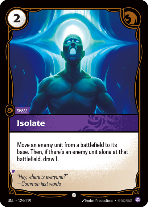 Isolate - 124/219
