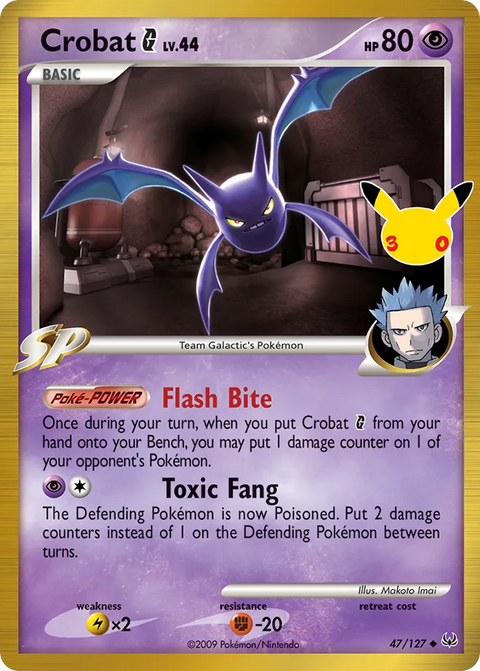Crobat G [30th Celebration] - 47/127
