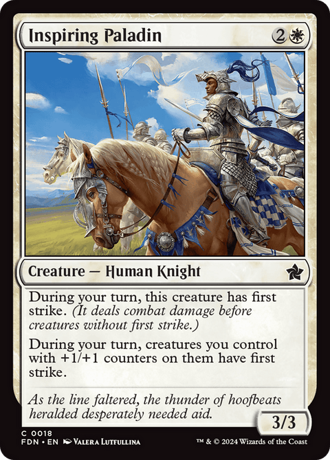 Inspiring Paladin - 18