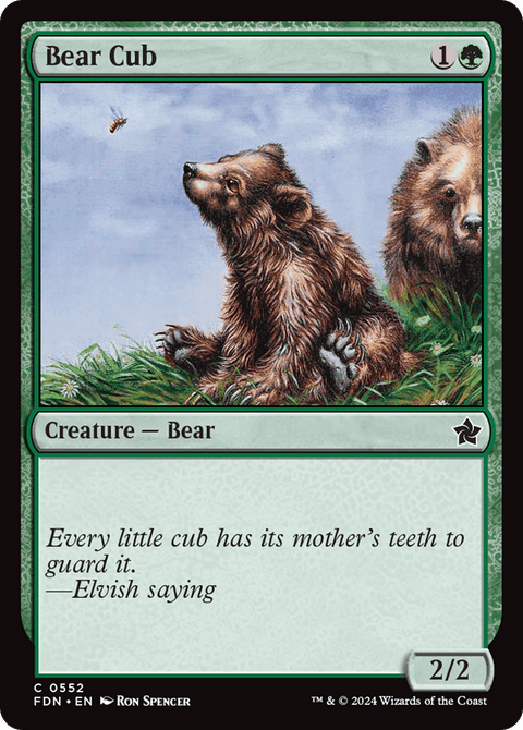 Bear Cub - 552