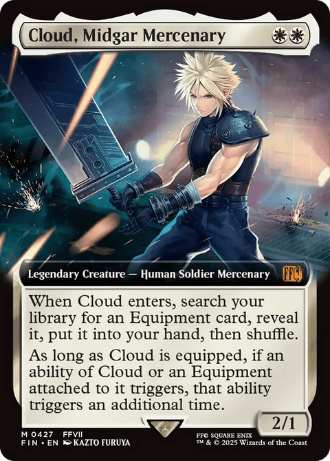 Cloud, Midgar Mercenary - 427
