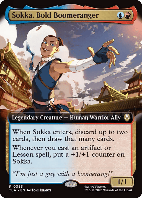 Sokka, Bold Boomeranger - 383