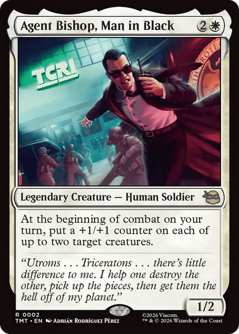 Agent Bishop, Man in Black - 2