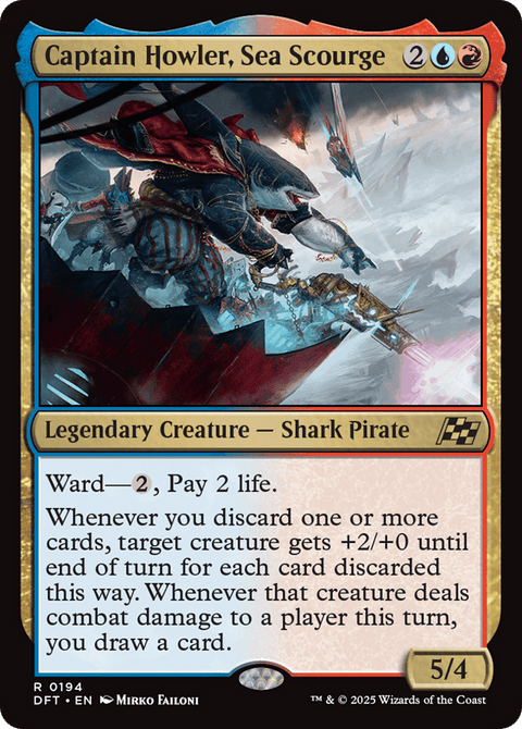 Captain Howler, Sea Scourge - 194