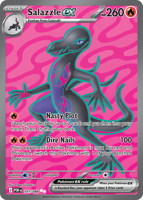 Salazzle EX - 101/088