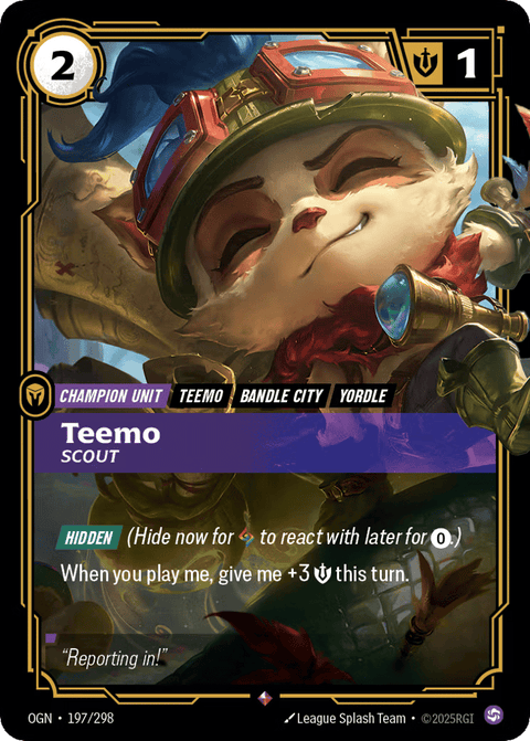 Teemo, Scout - 197/298