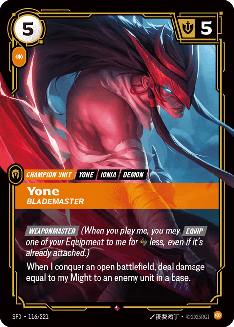 Yone, Blademaster - 116/221