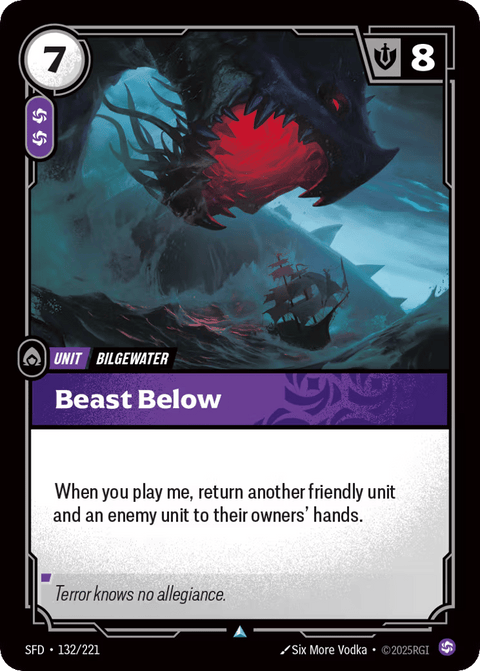 Beast Below - 132/221
