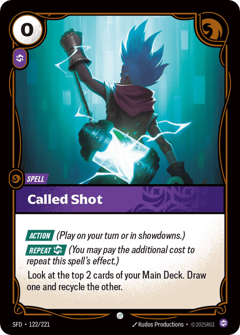 Called Shot - 122/221