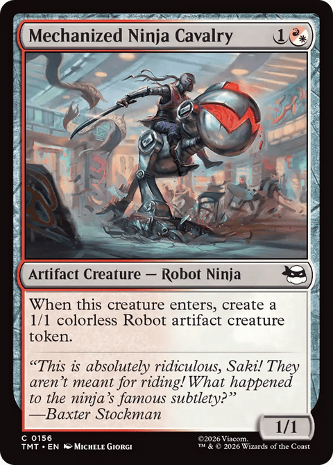 Mechanized Ninja Cavalry - 156