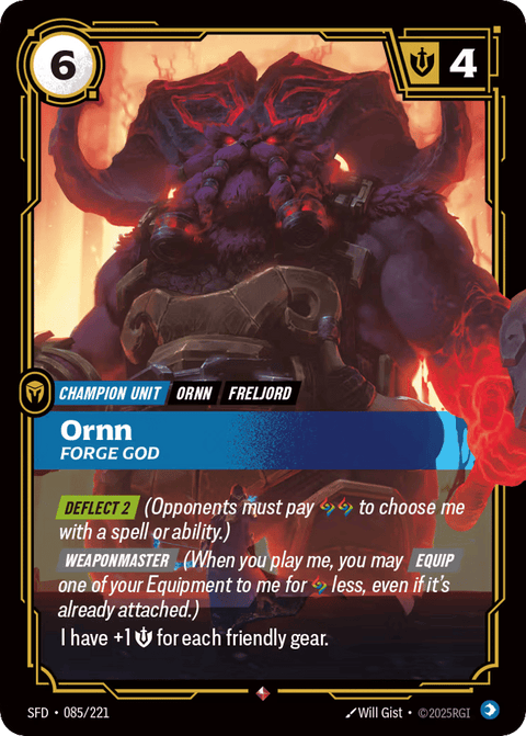 Ornn, Forge God - 085/221
