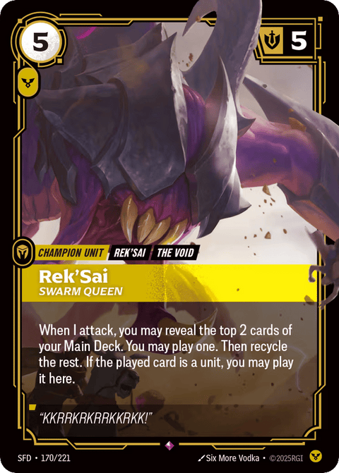 Rek'sai, Swarm Queen - 170/221