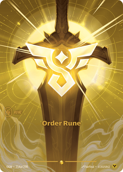 Order Rune - 214a/298