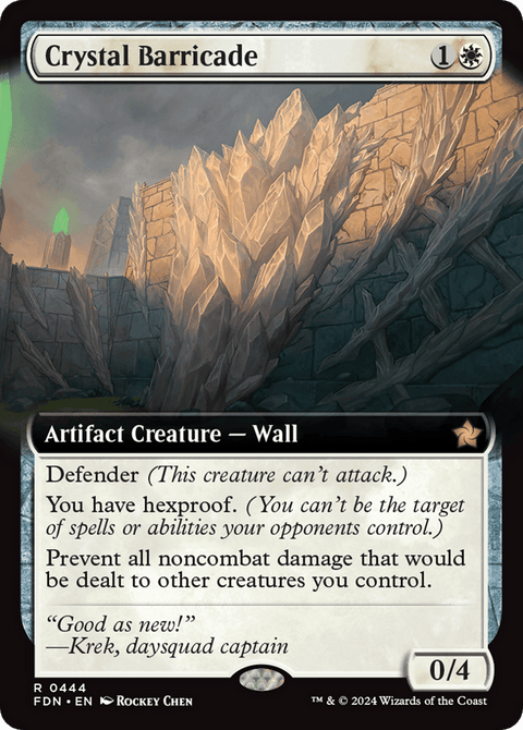 Crystal Barricade - 444