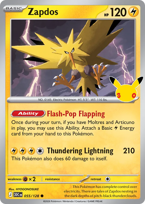 Zapdos - 055/128