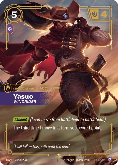 Yasuo, Windrider - 205a/298