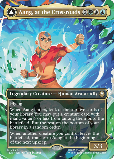 Aang, at the Crossroads // Aang, Destined Savior - 304