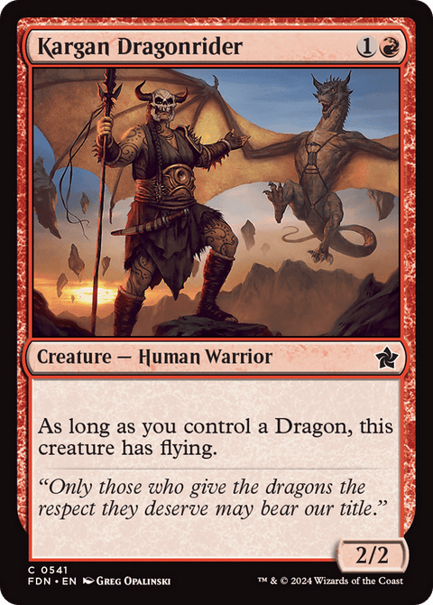 Kargan Dragonrider - 541